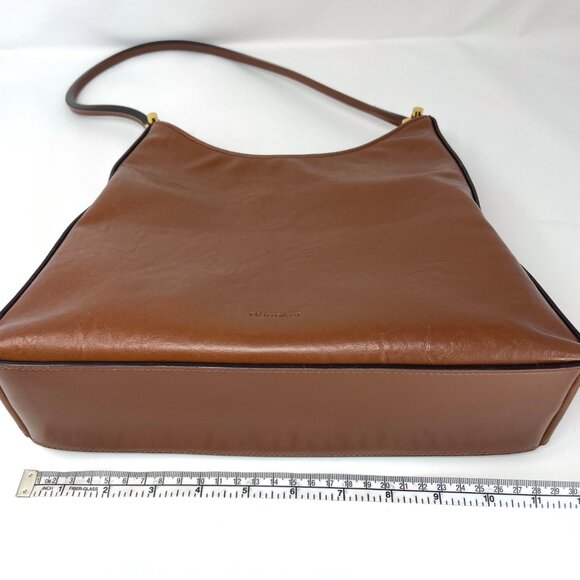 Mondani New York Brown Shoulder Bag, Synthetic Leather - Picture 7 of 16